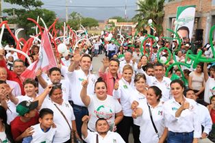 Los zacatecanos votarán por Alejandro Tello, porque tiene capacidad y es garantía: Ivonne Ortega