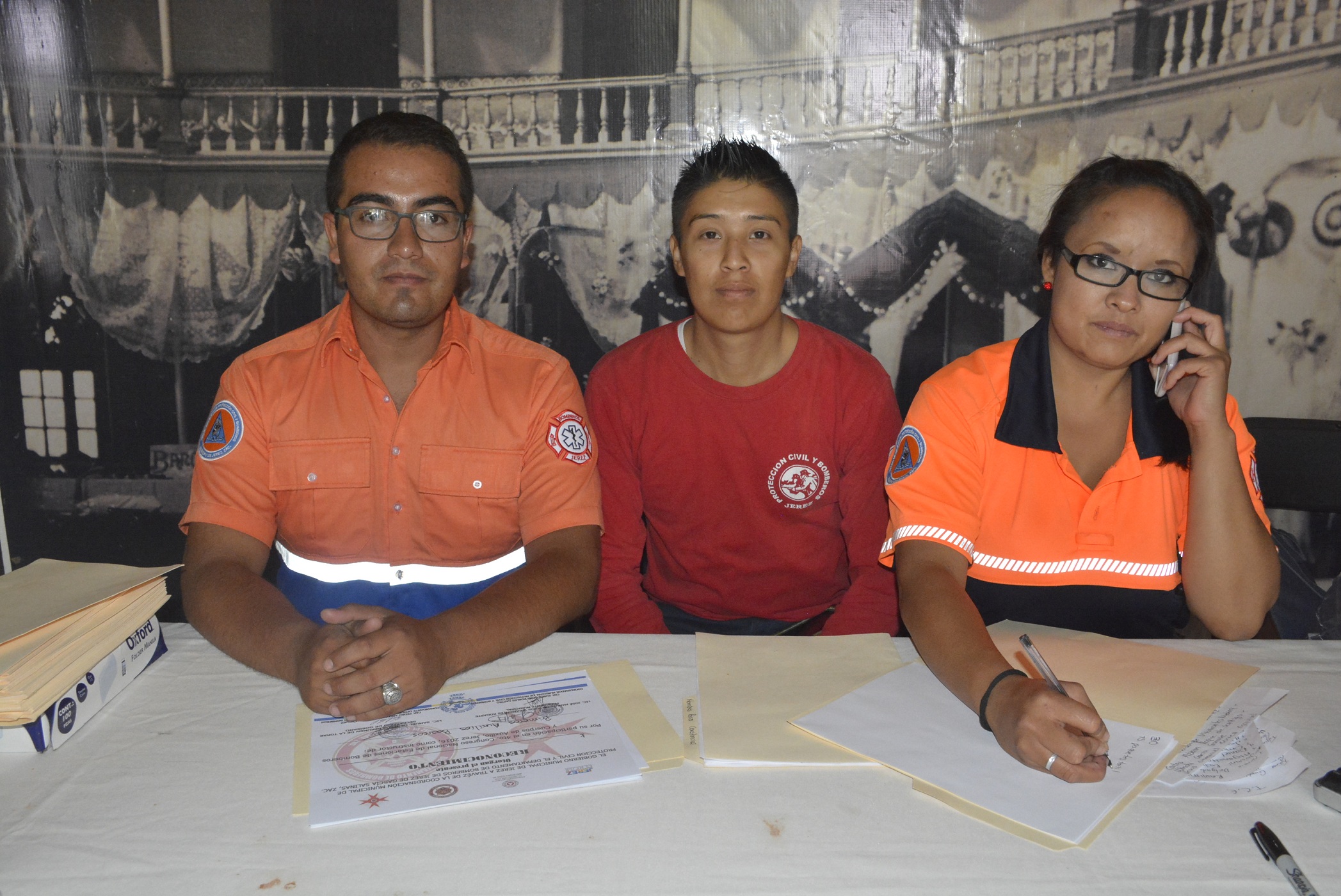 SE REALIZA EN JEREZ EL CUARTO CONGRESO NACIONAL DE ESTACIÓN DE BOMBEROS Y CUERPOS DE AUXILIO