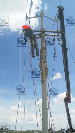 MUEREN DOS TRABAJADORES PRENSADOS  EN CABLES DE ALTA TENSIÓN