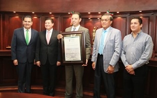 Recibe Tello constancia definitiva que lo acredita como Gobernador Electo de Zacatecas