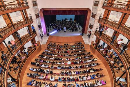 REALIZAN CONCIERTO DE APERTURA DEL FESTIVAL NACIONAL DE BANDAS SINFÓNICAS FRESNILLO 2016