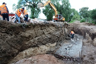 INICIA CONSTRUCCIÓN DE PUENTE PEATONAL Y VEHICULAR EN FRACCIONAMIENTOS  ÁLAMOS Y JARDINES DE JEREZ