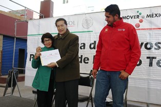 REALIZAN ENTREGA DE MATERIALES DEL PROGRAMA DE EMPLEO TEMPORAL