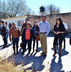 RECORRE PEPE HARO INSTALACIONES DE LA DEPORTIVA SOLIDARIDAD