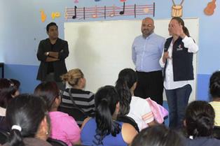 CIERRAN ACTIVIDADES DE PREVENCIÓN CON CONFERENCIA PARA MADRES DE FAMILIA