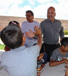 LLEVAN “CARAVANA OASIS URBANO” A LA VILLA INFANTIL