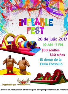 PRIMER FESTIVAL DE JUEGOS INFLABLES EN FRESNILLO