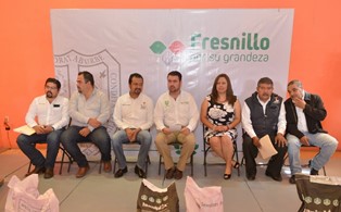 PRESENTAN PAQUETE DE OBRAS PARA FRESNILLO  CON INVERSIÓN SUPERIOR A LOS 60 MILLONES DE PESOS