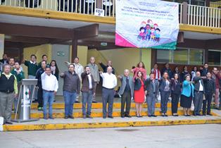 Realizan Honores a la Bandera en Secundaria Número 2,  General Lázaro Cárdenas del Río