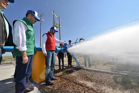 MEJORARÁ EL SERVICIO DE AGUA POTABLE CON LA PUESTA EN MARCHA DE POZOS 7 Y 17 DE FRESNILLO