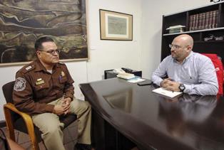UNA POLICÍA CAPACITADA, BIEN REMUNERADA Y EQUIPADA DARÁ MEJORES RESULTADOS: SECRETARIO CAMBEROS HERNÁNDEZ