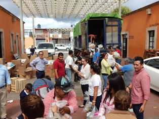 DIF FRESNILLO COMPROMETIDO CON LOS DAMNIFICADOS