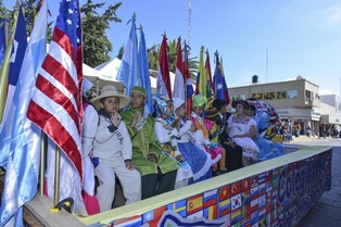 SE REALIZAN HONORES A LA BANDERA  EN LA SECUNDARIA TÉCNICA 74