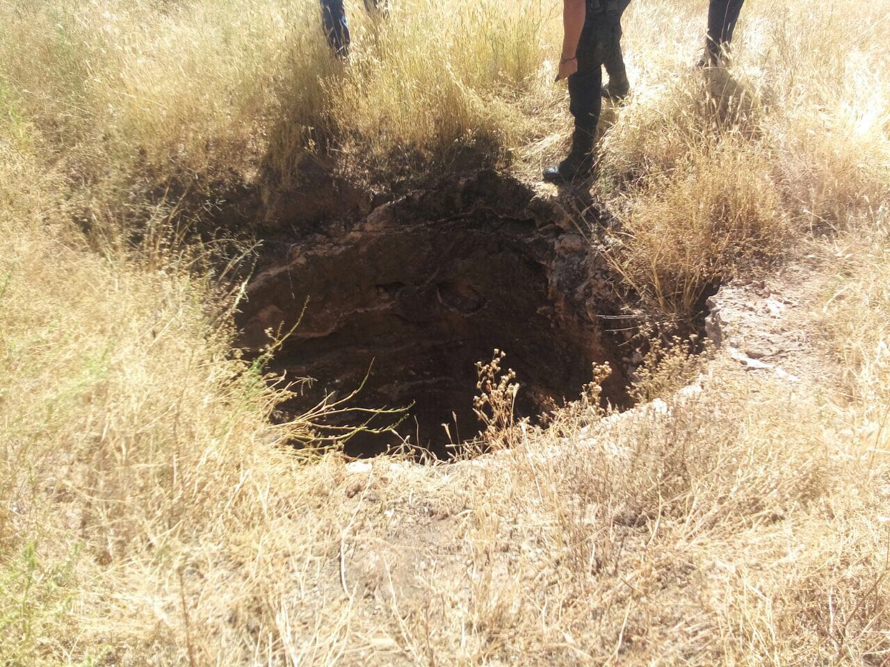 Encuentran dos cuerpos sin vida en una Noria del Barbecho Candelaria, en Fresnillo