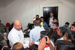 SON ATENDIDOS POR EL SECRETARIO JÓVENES DEL FENERRR; SOLICITAN APOYO A INSTITUCIONES DE EDUCACIÓN MEDIO SUPERIOR