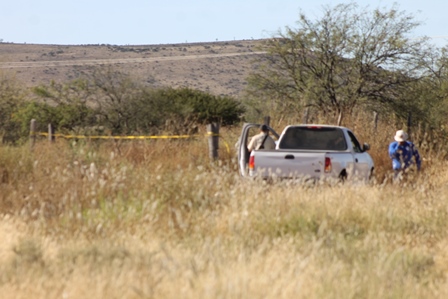 Encuentran el cuerpo sin vida de una mujer en la carretera a Plateros, en Fresnillo