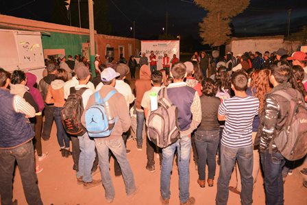 ANUNCIA HARO DE LA TORRE OBRA PARA SOMBRERETILLO; INAUGURA EN LABOR DE SANTA BÁRBARA AMPLIACIÓN DE DRENAJE