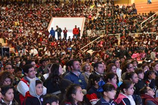 MÁS DE 2 MIL 500 FRESNILLENSES  DISFRUTAN DE LA GIRA “VIVE SIN DROGAS”