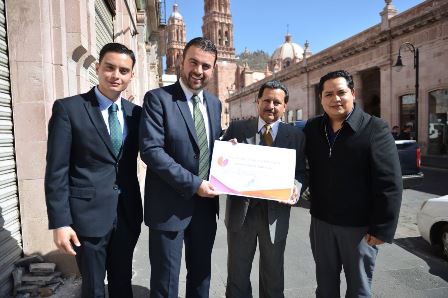 RECIBE FRESNILLO POR PRIMERA VEZ  RECONOCIMIENTO DEL INAFED