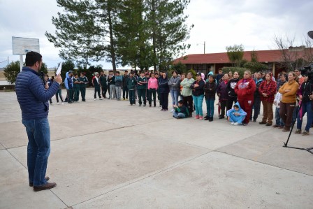 SUPERVISAN TRABAJOS DE REHABILITACIÓN EN SECUNDARIA DE PARDILLO III