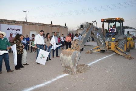 ARRANCA CONSTRUCCIÓN DE RED DE DRENAJE EN LA SALADA  CON INVERSIÓN DE 1.4 MDP