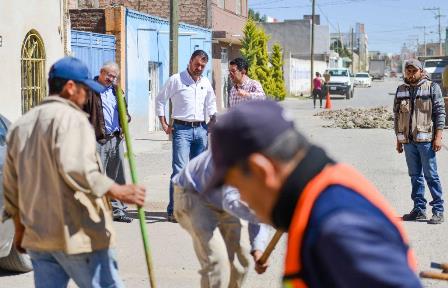 ARRANCA EN FRESNILLO PROGRAMA DE BACHEO  CON INVERSIÓN DE 10 MILLONES DE PESOS