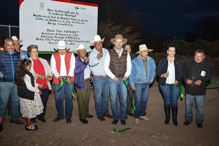 ENTREGAN PROYECTO DE AMPLIACIÓN DE DRENAJE EN SAN PEDRO DE ÁBREGO