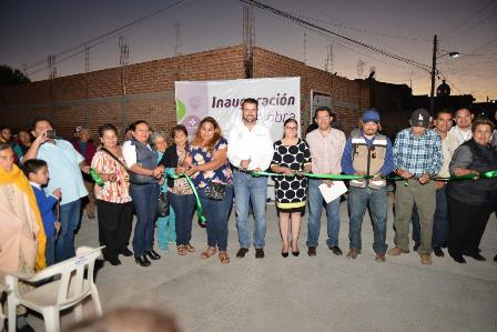 ENTREGA HARO DE LA TORRE PROYECTO INTEGRAL EN LA COLONIA ARBOLEDAS