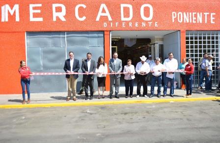 REHABILITAN MERCADO PONIENTE DE FRESNILLO  CON INVERSIÓN DE 1.3 MDP