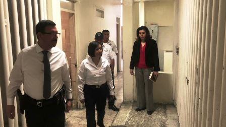 Presidenta de la CDHEZ revisa separos preventivos de Zacatecas