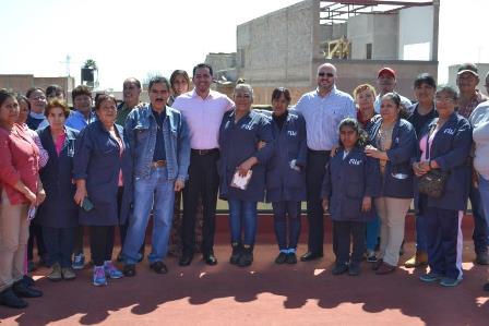 REAFIRMAN COMPROMISO DE TRABAJAR POR EL BIENESTAR  DE LOS TRABAJADORES DE LIMPIA