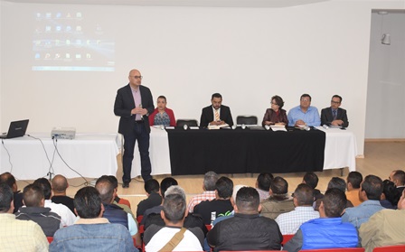 SE REÚNE FISCAL GENERAL DE JUSTICIA CON COMANDANTES DE LA POLICÍA MINISTERIAL