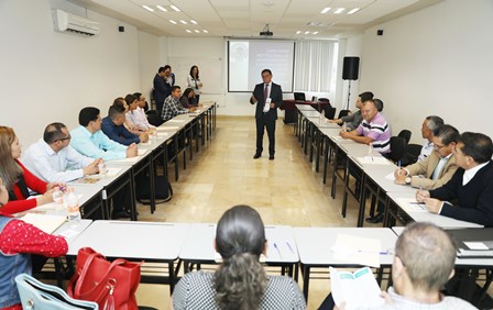 SE REÚNE MAGISTRADO PRESIDENTE DEL PODER JUDICIAL DEL ESTADO CON ENCARGADOS Y ADMINISTRADORES DE LOS JUZGADOS DE CONTROL