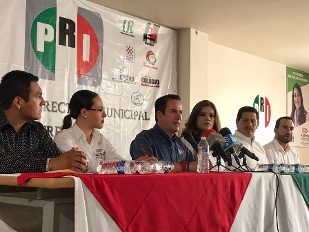 Fija Medrano Quezada postura de respeto a los comicios a candidatos de otros partidos
