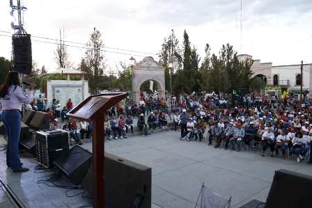 GESTIÓN PARA LOS MUNICIPIOS SERÁ PRIORIDAD: NORMA CASTORENA
