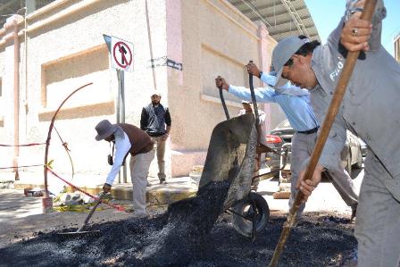 CONCLUYEN TRABAJOS EN LAS CALLES LUIS MOYA Y ALAMEDA