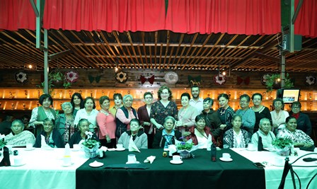 FESTEJA VOLUNTARIADO DEL PODER JUDICIAL A LAS MADRES DEL CLUB DE LA TERCERA EDAD, LA DIVINA PROVIDENCIA
