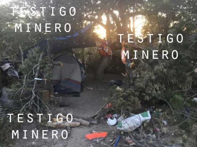LOCALIZAN AUTORIDADES EN FRESNILLO UN CAMPAMENTO DE UN GRUPO DELICTIVO