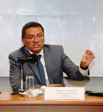 PARTICIPA MAGISTRADO PRESIDENTE EN TALLER SOBRE PERSPECTIVA DE GÉNERO Y ANÁLISIS DE LAS SENTENCIAS