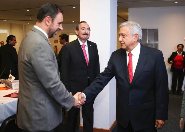 Alejandro Tello y Gobernadores del país se reúnen con AMLO