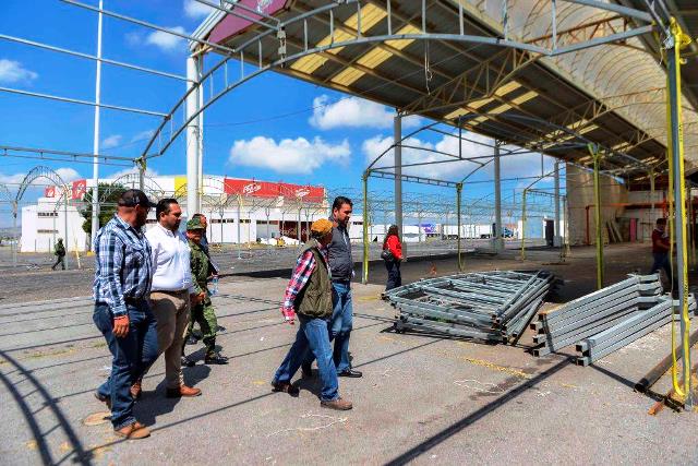 RECORREN INSTALACIONES FERIALES PARA BRINDAR SEGURIDAD  A LOS FRESNILLENSES