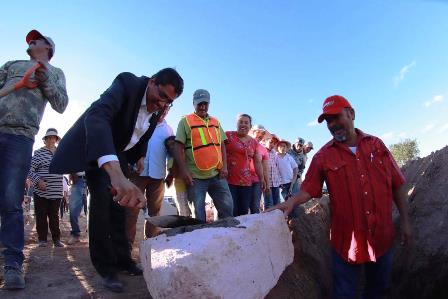 ARRANCA CONSTRUCCIÓN DE PLANTA TRATADORA  EN SAN JOSÉ DEL ALAMITO CON INVERSIÓN DE 6.2 MDP
