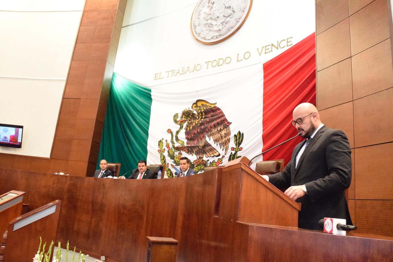 Comparece Fiscal ante la LXIII Legislatura