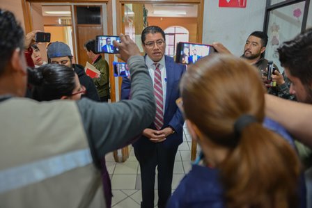 SAÚL MONREAL COMENZÓ A EVALUAR LAS ÁREAS DE LA PRESIDENCIA MUNICIPAL