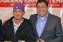 REFRENDA GOBERNADOR TELLO DISPOSICIÓN DE TRABAJO UNIDO AL COORDINADOR NACIONAL DE PROTECCIÓN CIVIL DAVID LEÓN