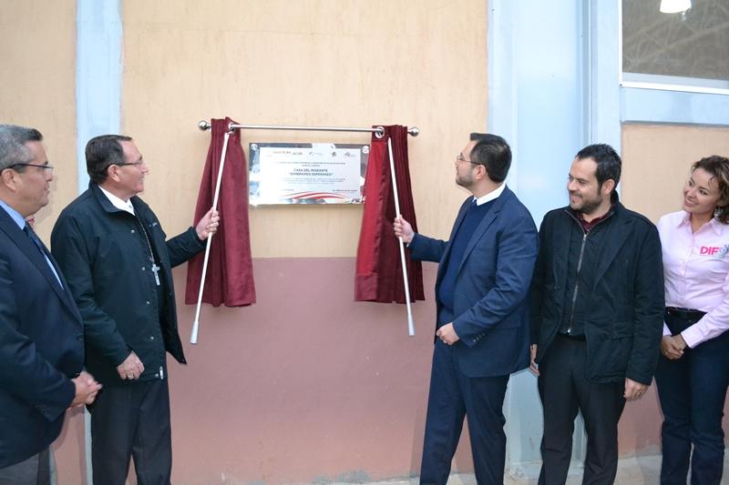 INAUGURAN CASA DEL MIGRANTE ZACATECANO