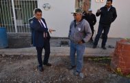 SUPERVISA SAÚL MONREAL OBRAS EN COLONIAS Y COMUNIDADES DE FRESNILLO