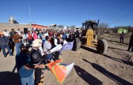 SAÚL MONREAL HACE REALIDAD EL VIEJO ANHELO DE CONSTRUCCIÓN DE LA CARRETERA SAN MIGUEL DEL VERGEL Y MENDOZA