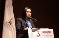 Ma. de la Luz Domínguez Campos rinde su Tercer Informe de Actividades de la CDHEZ