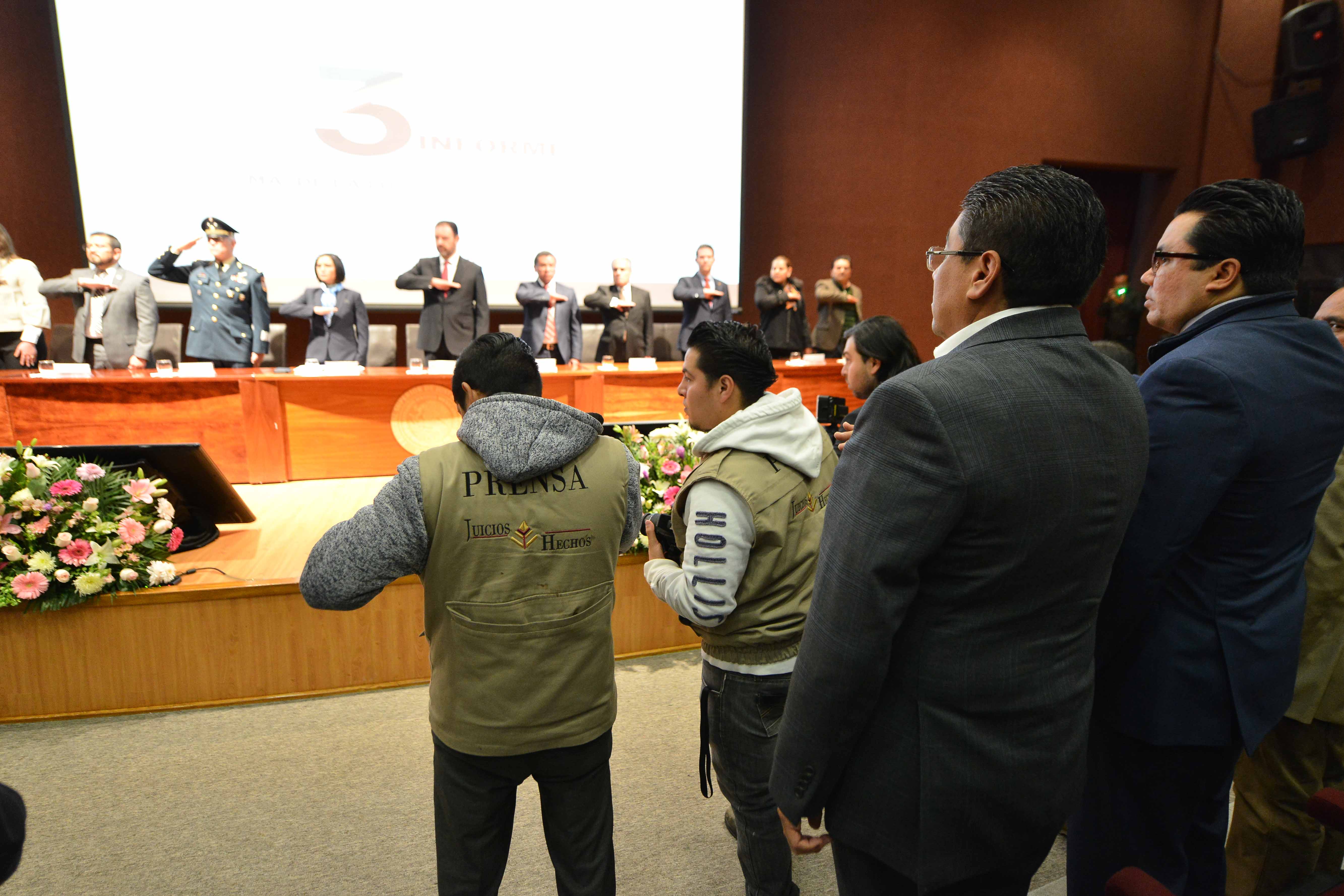 ASISTE EL ALCALDE DE FRESNILLO, SAÚL MONREAL ÁVILA, AL INFORME DE LA PRESIDENTA DE LA CEDH, MARÍA DE LA LUZ DOMÍNGUEZ CAMPOS